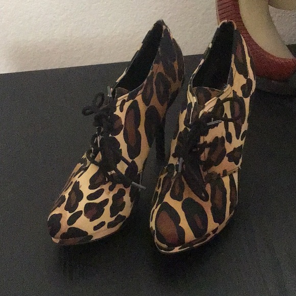 Leopard high heels - Picture 2 of 7